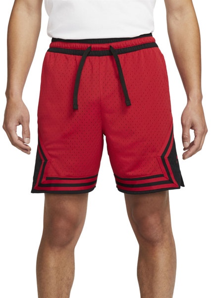 Nike Jordan Air Men's Diamond - Basketballhose kurz - Herren, Red, 2XL