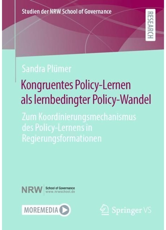 Kongruentes Policy-Lernen Als Lernbedingter Policy-Wandel - Sandra Plümer, Kartoniert (TB)