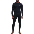 McKinley Yahto IV/Yaal IV M Herren lange Funktions- Unterwäscheset / Skiunterwäsche schwarz - L