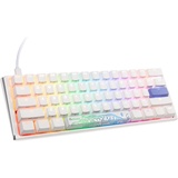 Ducky One 3 Classic Pure White Mini Gaming Tastatur, RGB LED - MX-Blue (US) (DKON2161ST-CUSPDPWWWSC1)