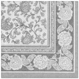 PAPSTAR "ROYAL Collection" Servietten 1/4-Falz "Ornaments" 40 cm x 40 cm