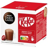 Nescafe Dolce Gusto KitKat Kapseln mit Kakao und Waffelgeschmack 256g