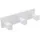 Hewi System 900 Q Hakenleiste pulverbeschichtet Weiß 900Q90.00360DX