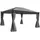 MCW Seitenwand für Pergola Calpe 4 Stück 3,3 x 2,1 m Grau