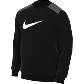 Nike FN0245-010 M NSW SP FLC Crew BB Sweatshirt Herren Black/Iron Grey Größe XS