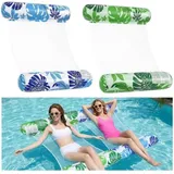 Aufblasbare Wasserhängematte 4-in-1 Pool Lounge für Erwachsene, leicht & stabil