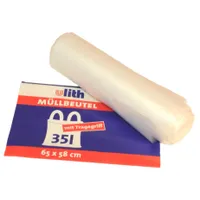 WBV Müllbeutel mit Tragegriff 35 Liter, 25 Stück