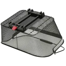 KLICKfix Fahrradkorb City Reflect schwarz