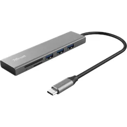 Trust HALYX FAST USB-C HUB & CARD READER USB-Hub