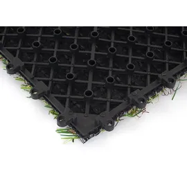 Mendler Grasfliese HWC-E13 30 x 30 cm Grün
