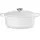 29 cm oval weiß