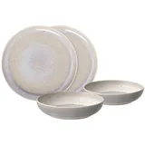 like. by Villeroy & Boch Villeroy & Boch Perlemor Tafelset 4-tlg Sand