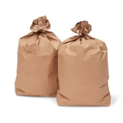 Abfallsäcke aus Papier, 70 Liter Volumen