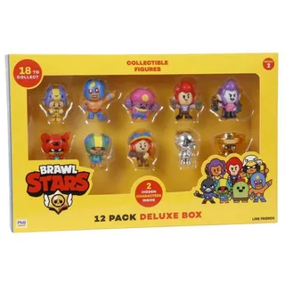 joojee GmbH Brawl Stars Figuren 12er Pack Deluxe 4 cm