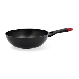 Pyrex OPTIMA + Wok aus geschmiedetem Aluminium, 28 cm