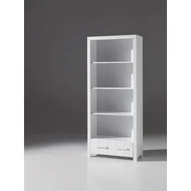58 aufm Kessel Karalynn Standregal 87 x 39 x 206 cm Weiß