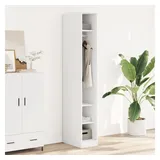 vidaXL Kleiderschrank 30x50x200 cm weiß