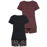 VIVANCE DREAMS Damen Shorty schwarz, bordeaux Gr.32/34