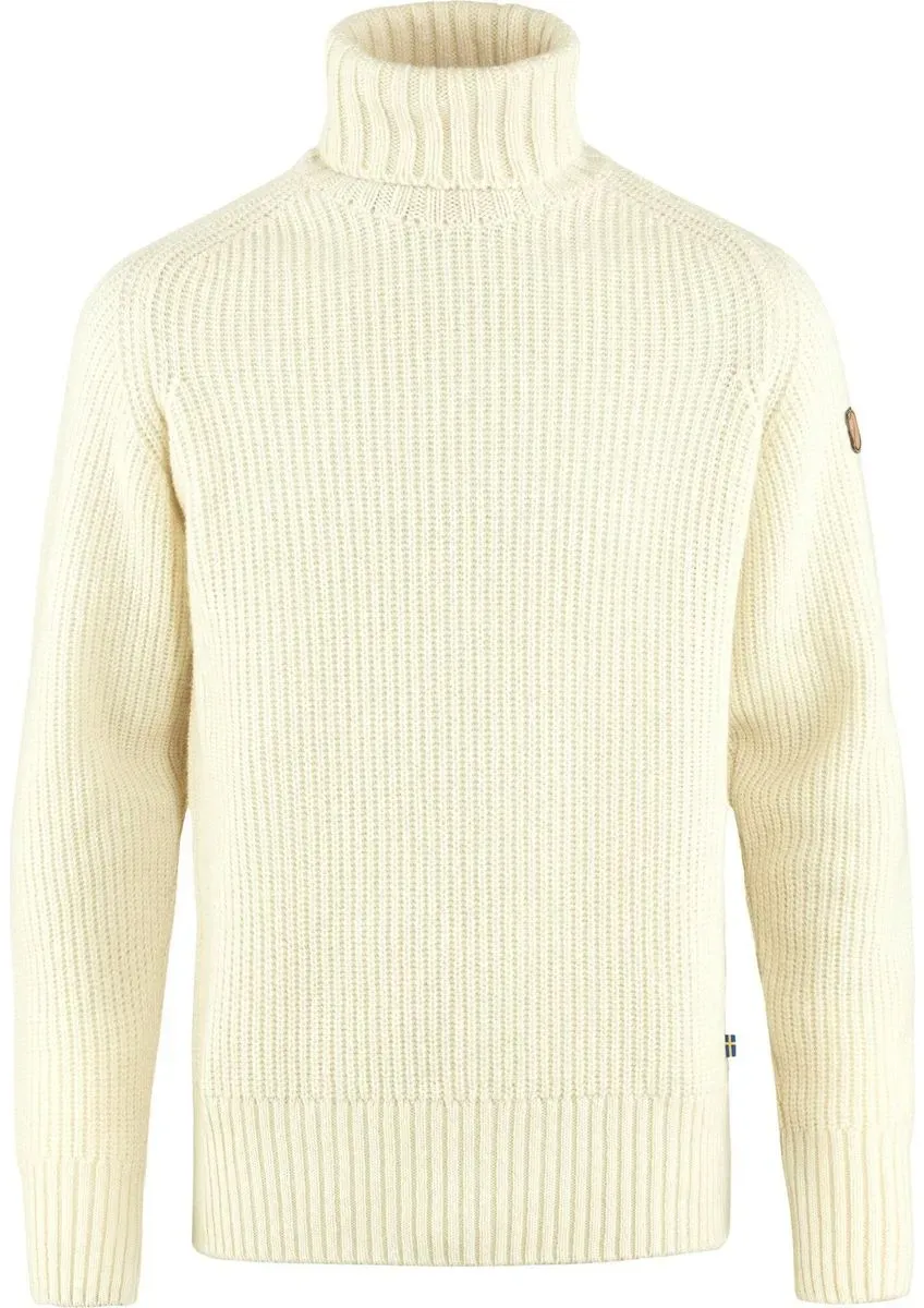 Fjällräven övik Roller Neck Sweater M chalk white (113) M