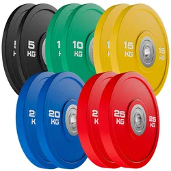 Set Bumper Plates aus Polyurethan (PU) 150 kg - UpForm