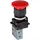 Riegler 3/2-Miniventil, manuell, Pilztaster Notrastung, NC, M5 seitl.