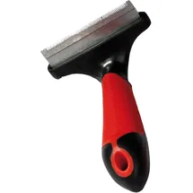 Karlie Furmaster Entfilzungsharke L: 15.5 cm B: 8.5 cm H: 4.5 cm rot-schwarz