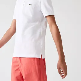 Lacoste Slim Fit Petit Pique Kurzarm-poloshirt - White - XL