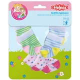 Heless Puppen-Söckchen 3er Set Mehrfarbig (8791)