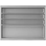 Agoform Scoop II Besteckkasten 474 x 616 x 59 mm Kunststoff Silber