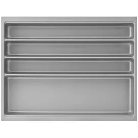 Agoform Scoop II Besteckkasten 474 x 616 x 59 mm Kunststoff Silber