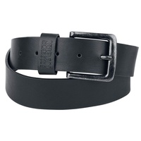 URBAN CLASSICS Leather Imitation Belt Gürtel schwarz S (100 cm
