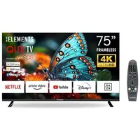 KB Elements 75 Zoll Smart TV QLED 4K, WebOS,