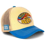 King Kerosin Trucker Cap Titties & Beer beige Einheitsgröße