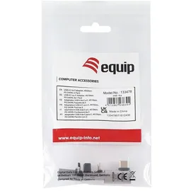 Equip 133478 USB 4 C zu C Adapter, 40Gbps, PD 240W, 3er-Set
