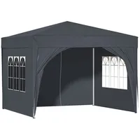 Thanaddo 3x3m Gartenpavillon Gartenzelt Partyzelt Gewerbezelt