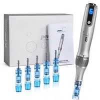 Dermapen M8S Microneedling Pen, Professioneller M8S Microneedling Stift mit 6 Ersatzpatronen für Dr Pen m8s, Drahtlos und 6 Geschwindigkeitsstufen, 0,25–2,5 mm verstellbar, Ideal für Männer & Frauen