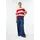 Comma, Wide Leg Jeans Anna mit Bundfalte - blau - 46/REG