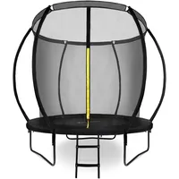 Hypermotion Trampolin Outdoor Kinder 244/305 / 366/430 / 487 cm Kindertrampolin ab 3 Jahre - Schnelltrocknend und Wasserabweisend - Ausgezeichnete Sprungkraft - Gartentrampolin (Ø 244 cm / 8FT)