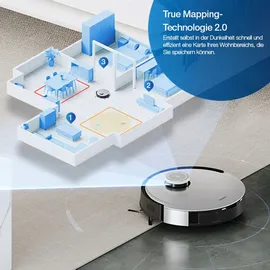 Ecovacs DEEBOT X1 Turbo Schwarz