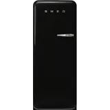 Smeg FAB28LBL5 Retro-Kühlschrank (270 l, 1530 mm hoch, Schwarz)