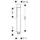 Hansgrohe Handbrause Axor Starck mattweiss mit Rubit 2 Strahlarten (28532700)