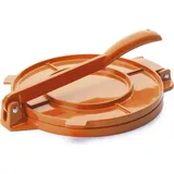 Ibili Tortillapresse, 20 cm, Orange - Gold