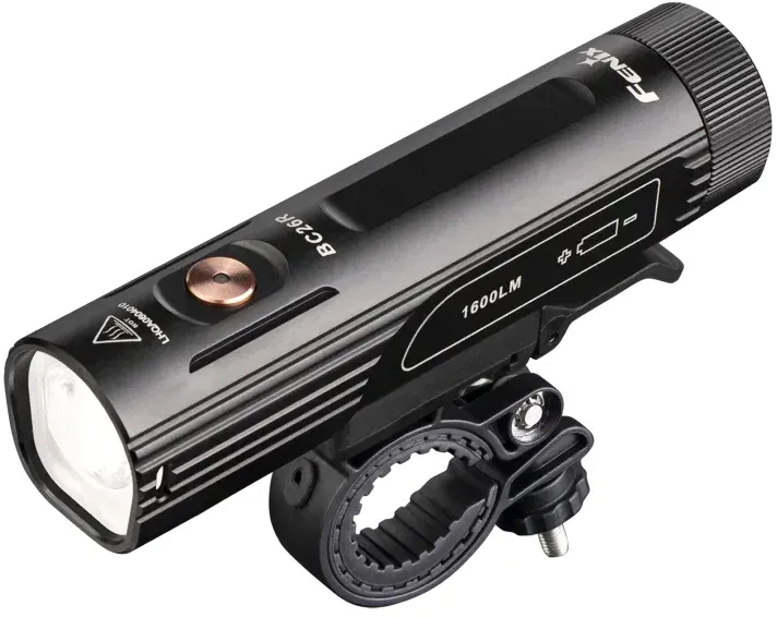 Fenix BC26R wiederaufladbares Fahrradlicht Set mit BC05R V2.0 Rücklicht, 1600 Lumen