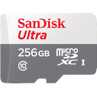 SanDisk Ultra microSDHC/microSDXC UHS-I + SD-Adapter 256 GB