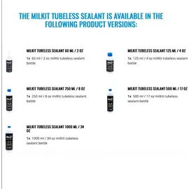 milKit Tubeless Dichtmittel 5000 ml - weiß