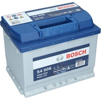 PKW Autobatterie 12 Volt 60 Ah Bosch S4 006 Starterbatterie ersetzt 55Ah 65Ah