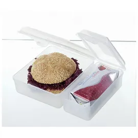 Rotho Twin Lunchbox 1.05+0,55L Horizont Blau / Blau