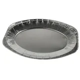 Papstar Starpak Servierplatten, Alu oval 35 cm x 24,5 cm