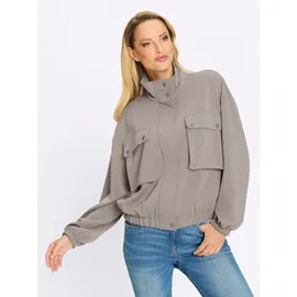 Heine Jersey-Jacke braun 44