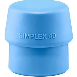 Halder SIMPLEX Kopf-Ø 40mm TPE-soft blau weich